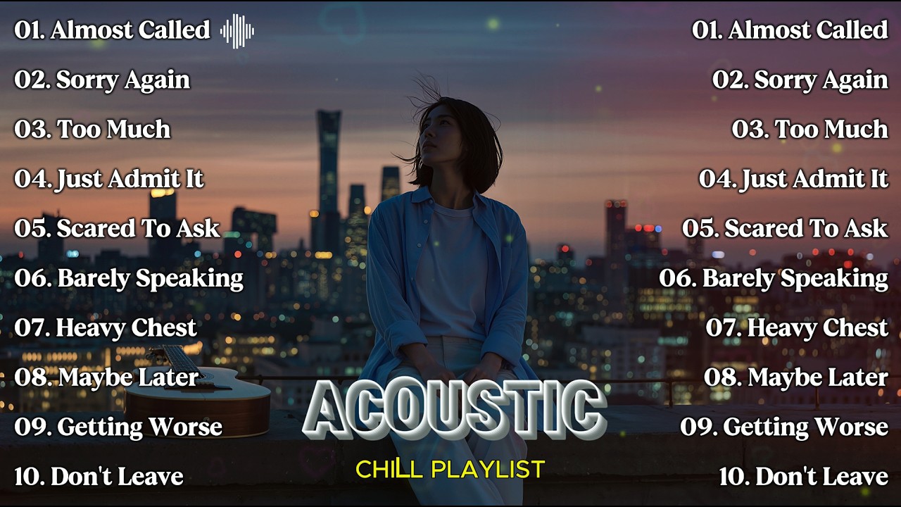 Top Acoustic Playlist 2026 💗🎶 | Best Relax & Chill Vibes Song 2026 | New English Love Songs