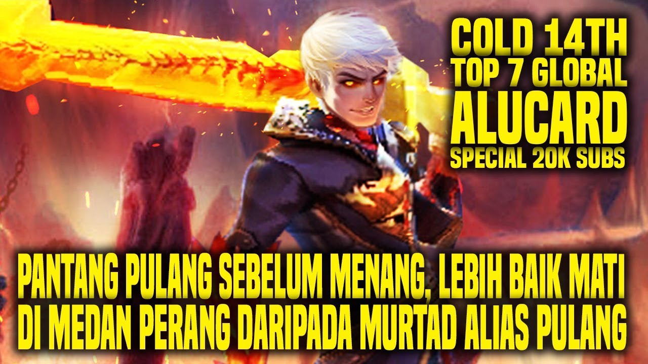 Hal Yang Gw Pelajari Dari Top 7 Global ALUCARD COLD • Mobile Legends Indonesia
