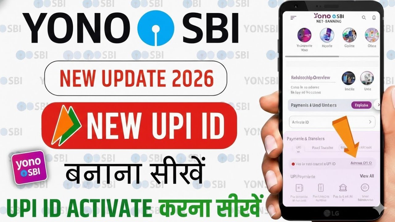 yono sbi upi id kaise banaye|how to set upi pin in yono sbi|yono sbi upi pin set