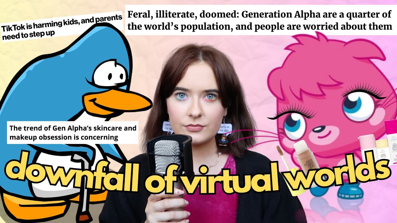 The Downfall of Virtual Worlds and Rise of Sephora Kids - A Video Essay