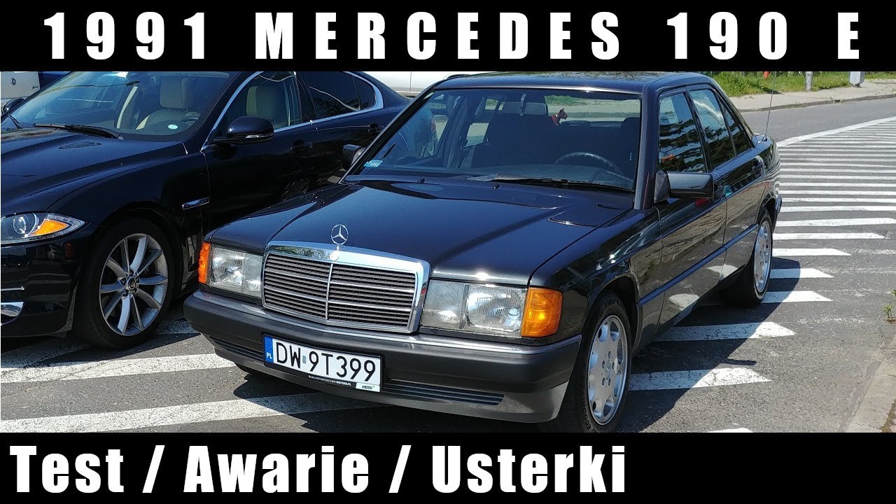 1991 Mercedes 190 E Test Awarie Usterki