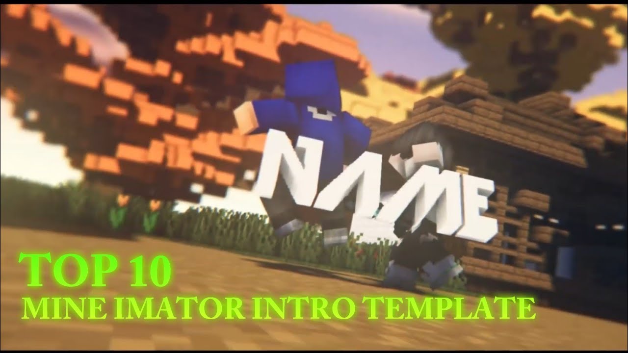 Free Download Top 10 Intro Minecraft Template Mine Imator #2