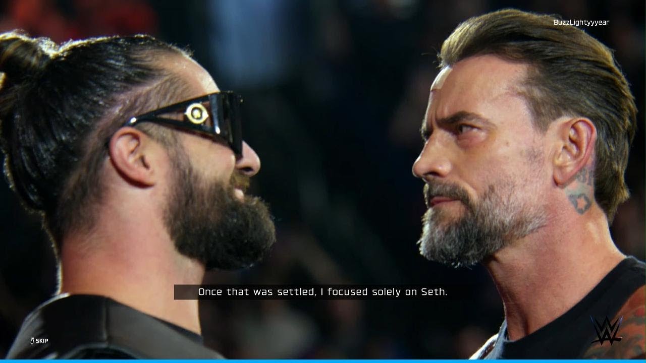 WWE 2K26: Showcase Seth “Freakin” Rollins vs CM Punk