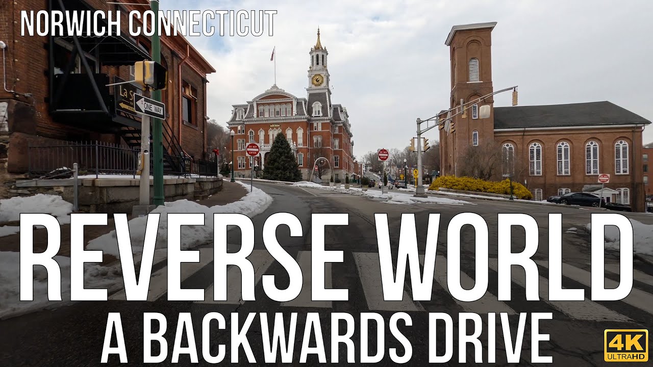 Backwards Drive | Norwich, Connecticut Like You've Never Seen It | January 2026 | 4K