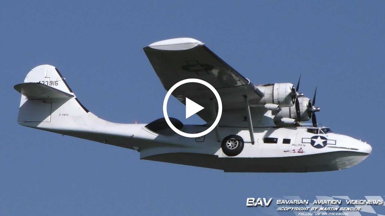 Consolidated PBY Catalina - The Catalina Soc. G-PBYA - Display at Villaroche Airfield | Air Legend23
