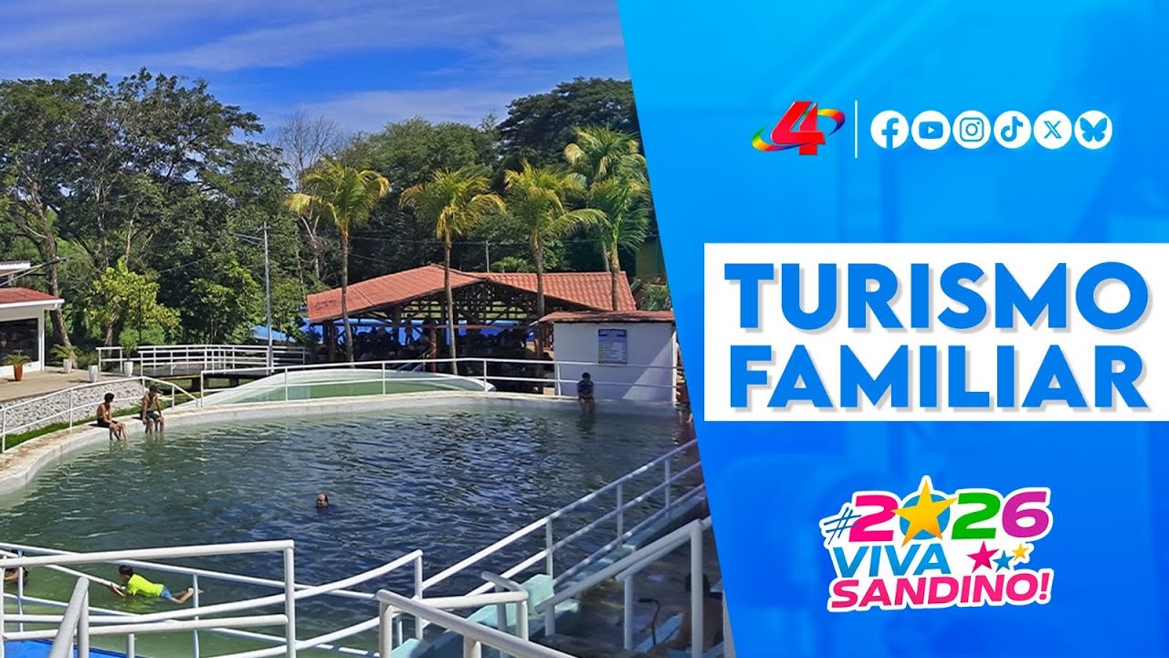 Turismo y bienestar: familias visitan los Termales de Tipitapa este inicio del año 2026 ♨️