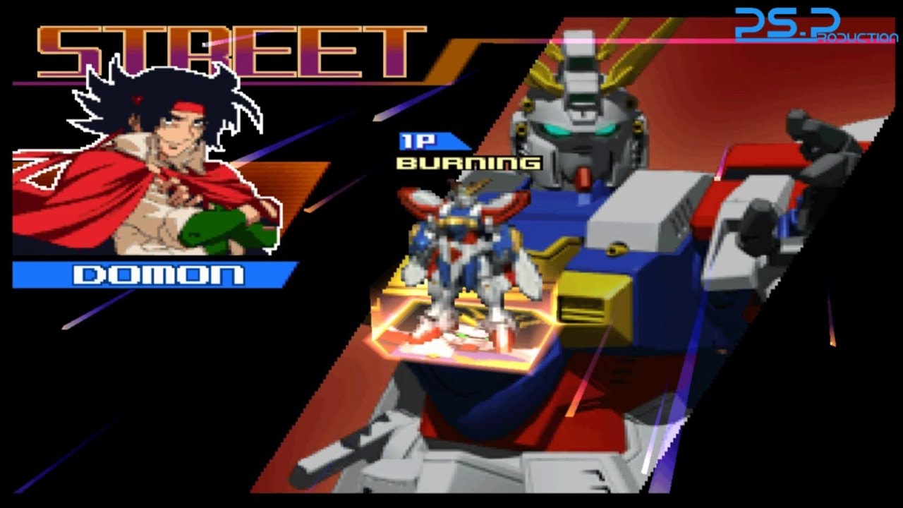 Gundam Battle Assault 2 - God (Burning) Gundam Street Mode