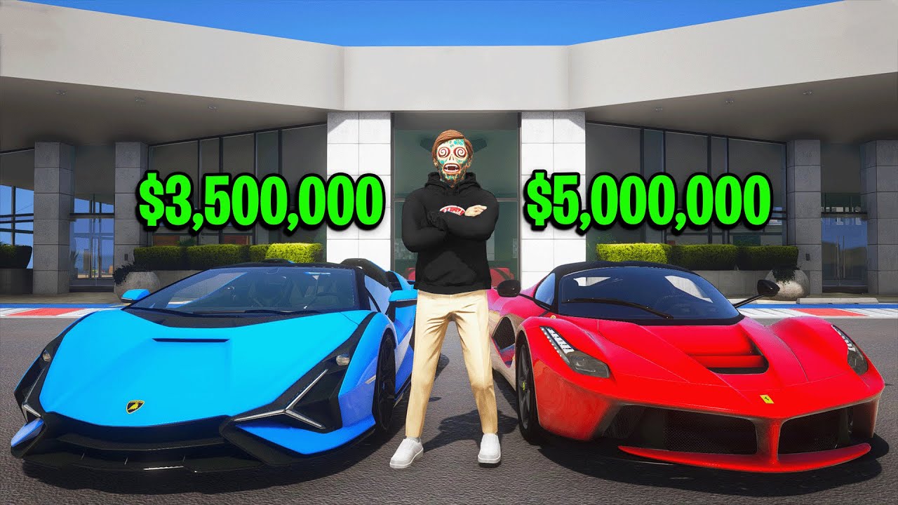 I Robbed 50 RARE Dealerships in GTA 5 RP..