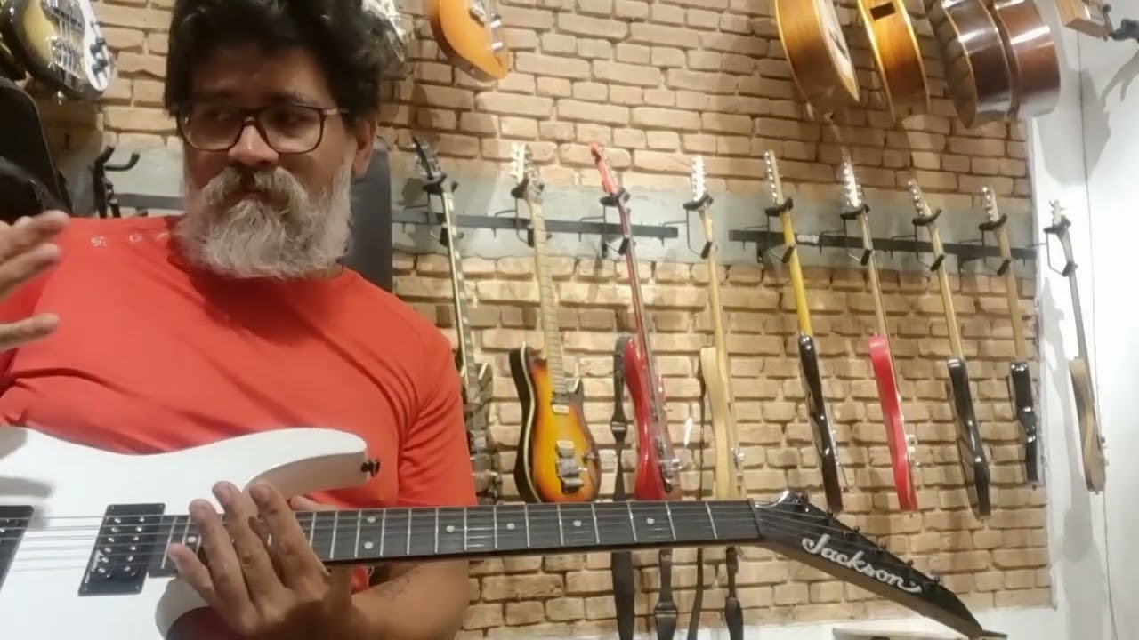 Guitarra Jackson JS11 Dinky White Episódio 1 de 5