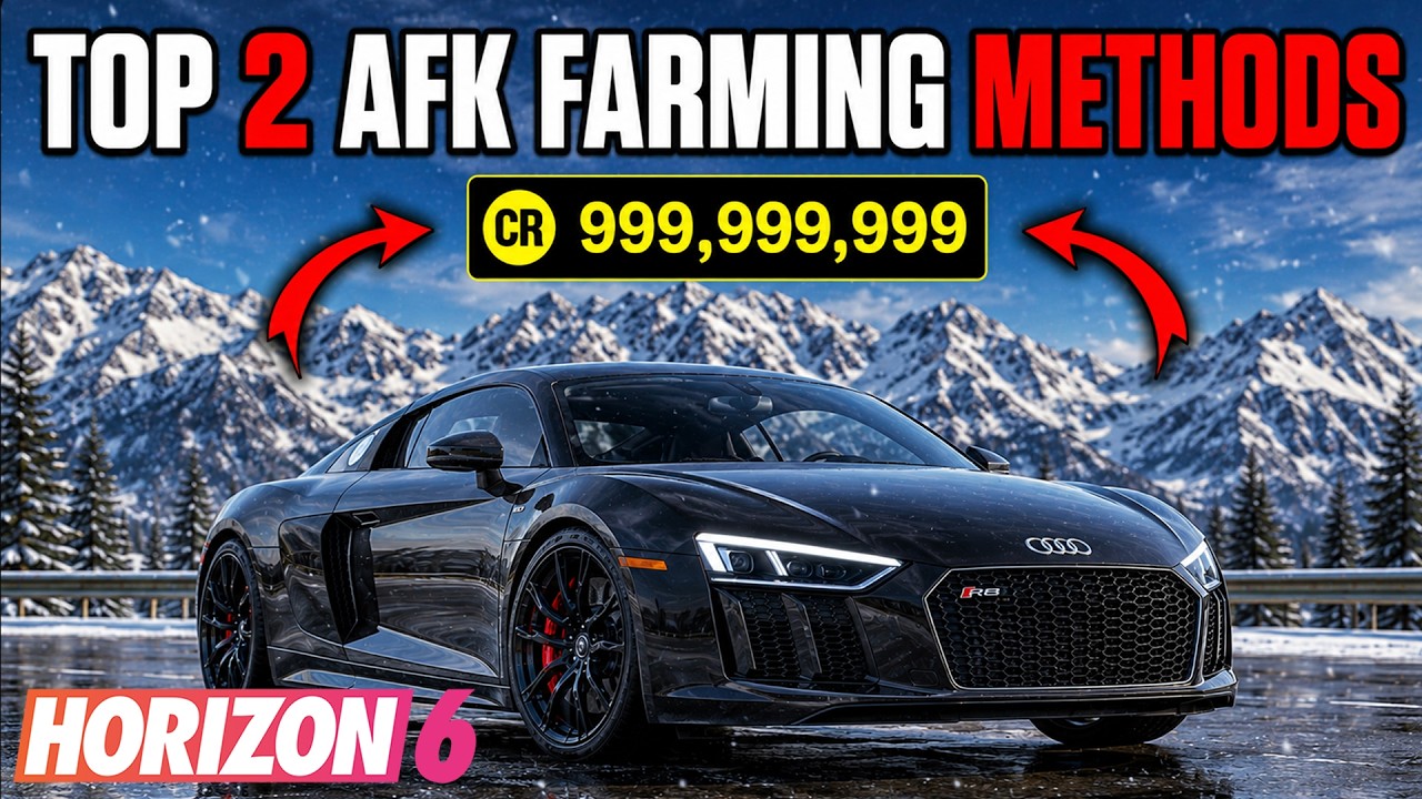 Forza Horizon 6  - TOP 2 AFK Farming Methods