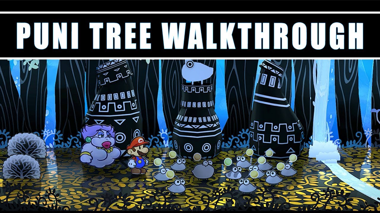 Paper Mario The Thousand Year Door Puni Tree Walkthrough Guide - Nintendo Switch Remake