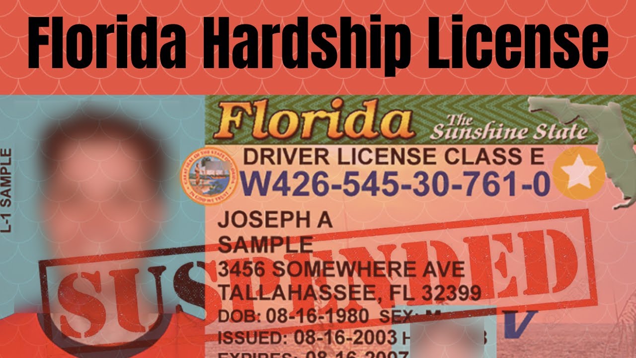 Florida Hardship License. You don't need a lawyer!!