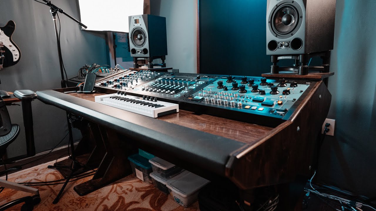 I made a MINI Warm Audio 73 console for my HOME STUDIO