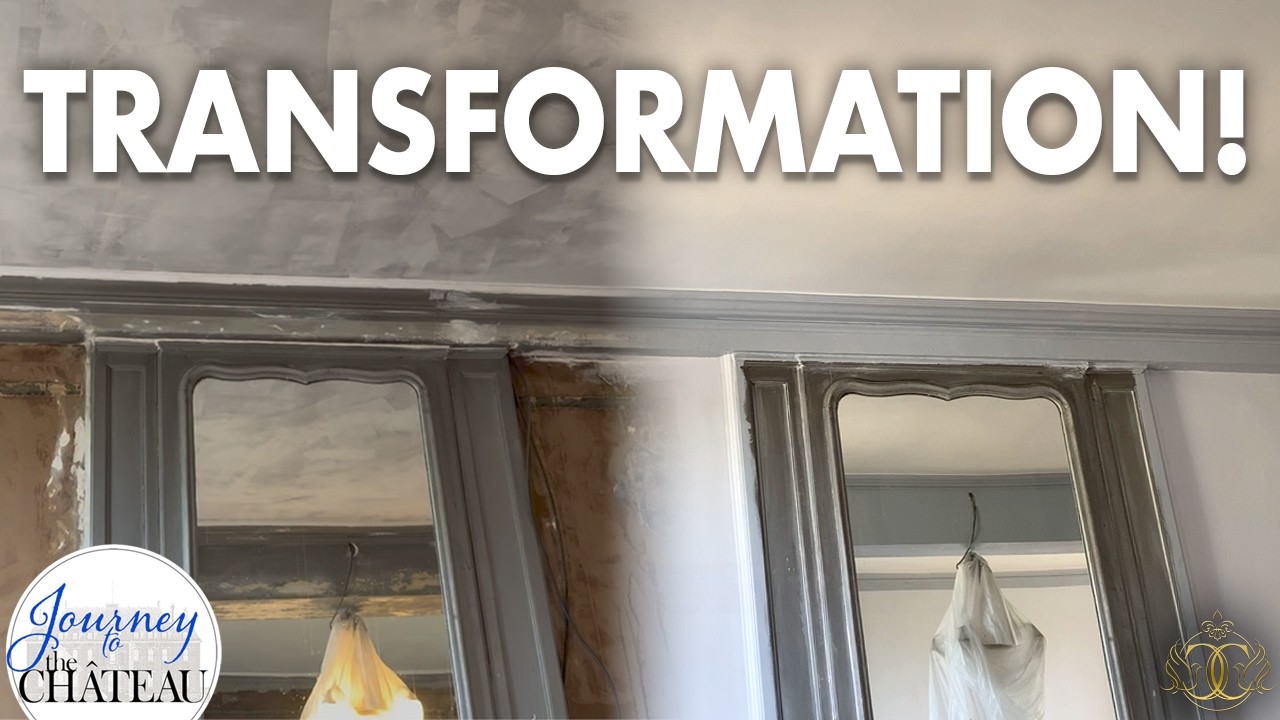 TRANSFORMATION! Paint & Paper Begins in the Bedroom Suite