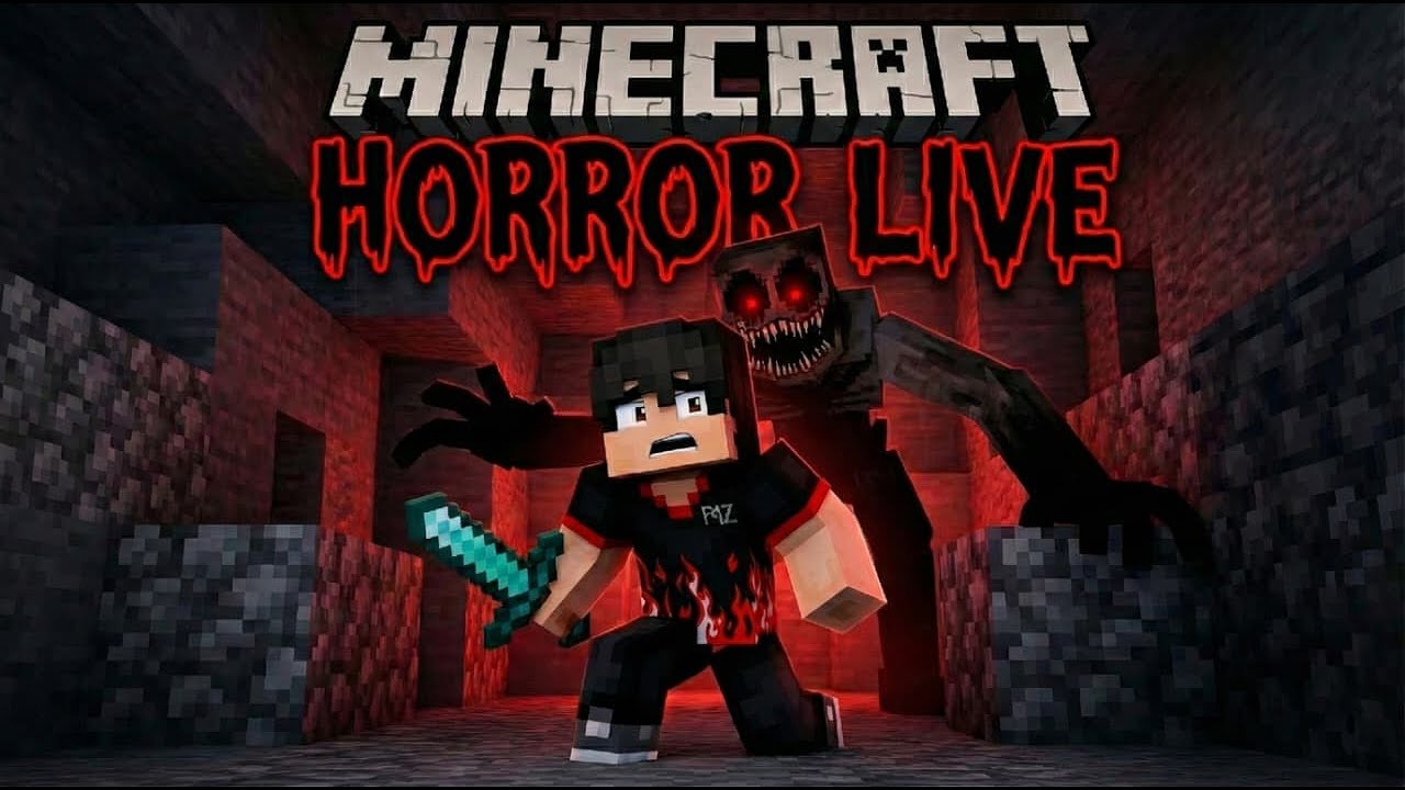 Can I Survive This Nightmare? 🕯️ #MinecraftHorror #Survival #Live