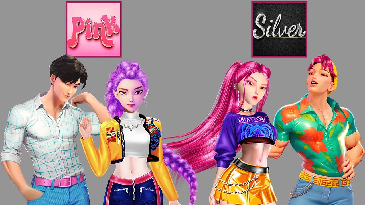 Epic Glow Up! Pink vs Silver Fashion Transformation | K-POP Demon Hunters