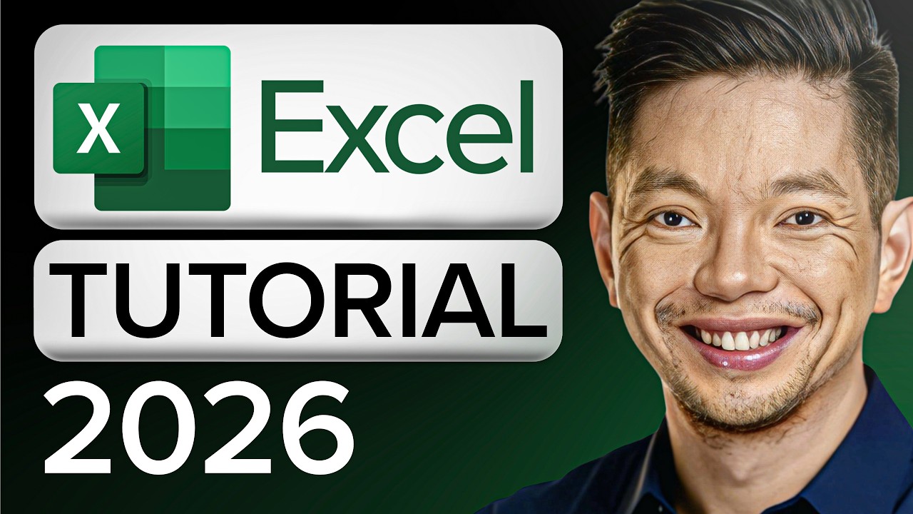 Excel Full Tutorial for Beginners 2026: Excel Full Course