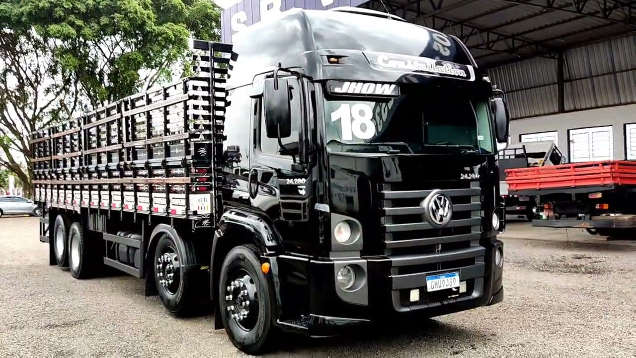 Caminhão VW 24280 8X2 - Bitruck ano 2018 no graneleiro | SB Veículos Catanduva - SP