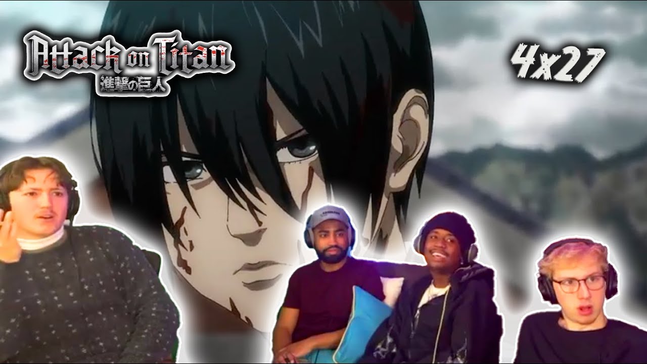 CARNAGE! First Time Reaction to Attack On Titan 4x27