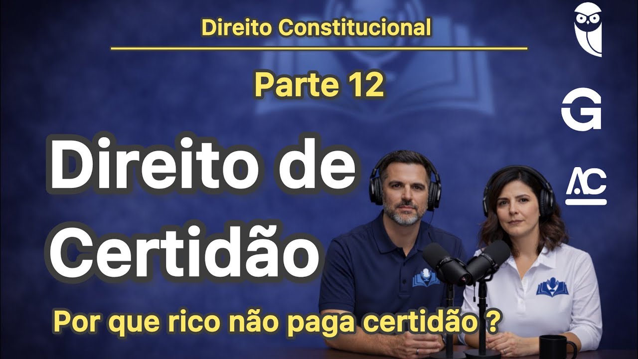 Direito de Certidão | CDC é o Mínimo Constitucional | Certidões Gratuitas | Cidadania na prática 