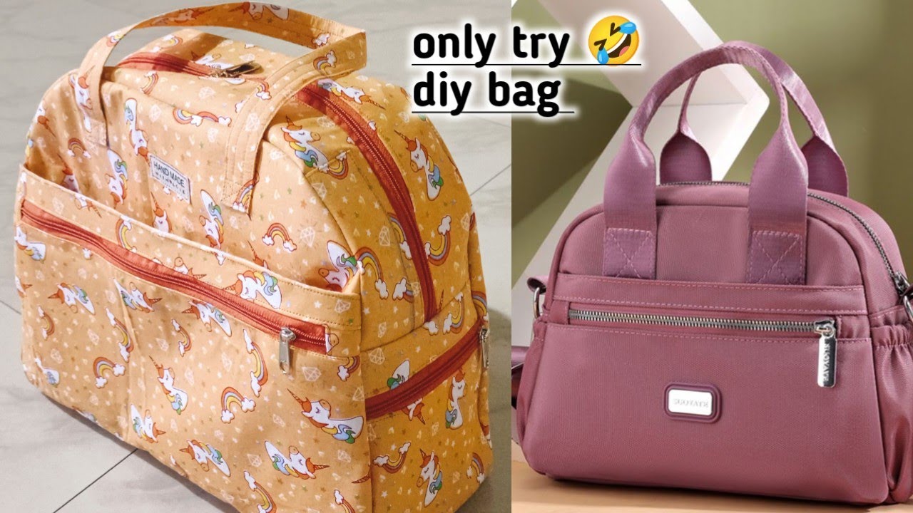 बैग बनाने का बिलकुल आसानं तारिका/handbag making at home with cloth/easy bag making at home/diy bag