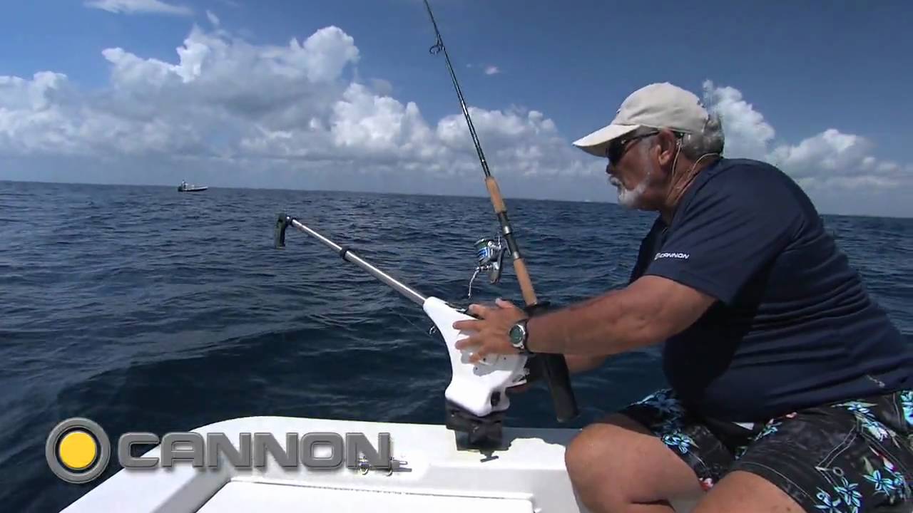 How to Use a Cannon Downrigger in a Small Bay Boat