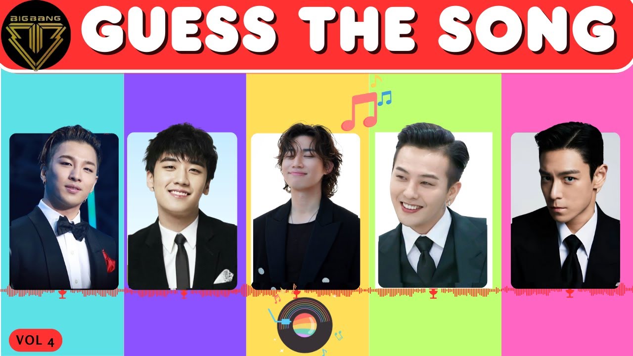 Guess the K-pop Song Challenge! K-pop Shuffle Shock. Can you beat it !, Bigbang