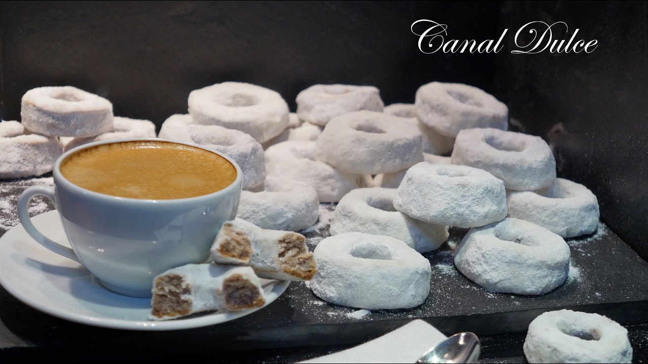 RECETA PARA NAVIDAD ROSCONES DE VINO , DULCE NAVIDEÑO RECETA FÁCIL