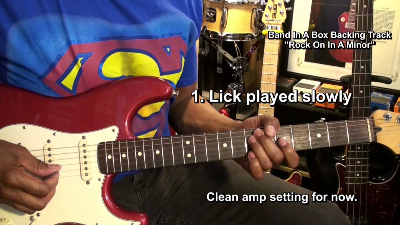 Quik Blues Licks #9 Guitar Solo Lesson How To Solo On Guitar @EricBlackmonGuitar