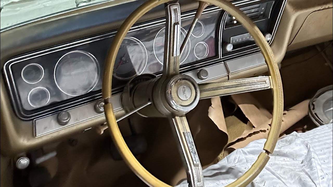 No key 60&rsquo;s Chevy how take ignition lock out #chevy #classiccars #caraddict #chevyimpala #oldschool