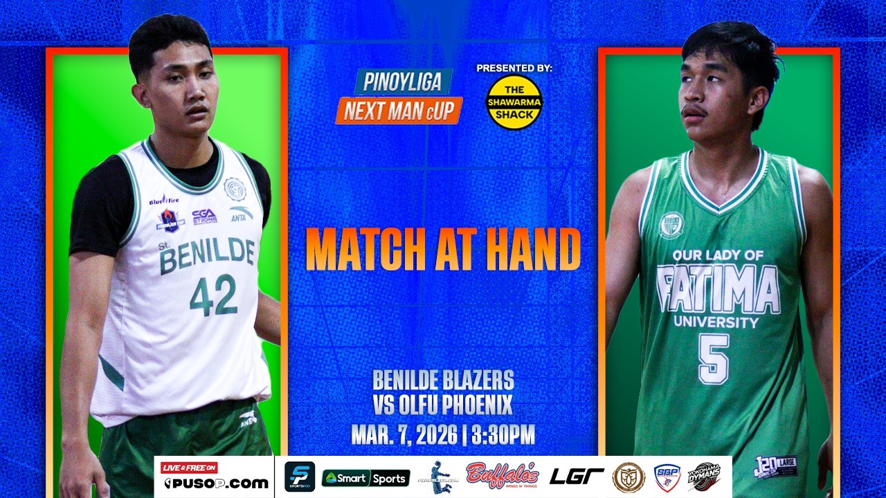 PINOYLIGA NEXTMAN CUP S4 | BENILDE BLAZERS VS PHOENIX OLFU