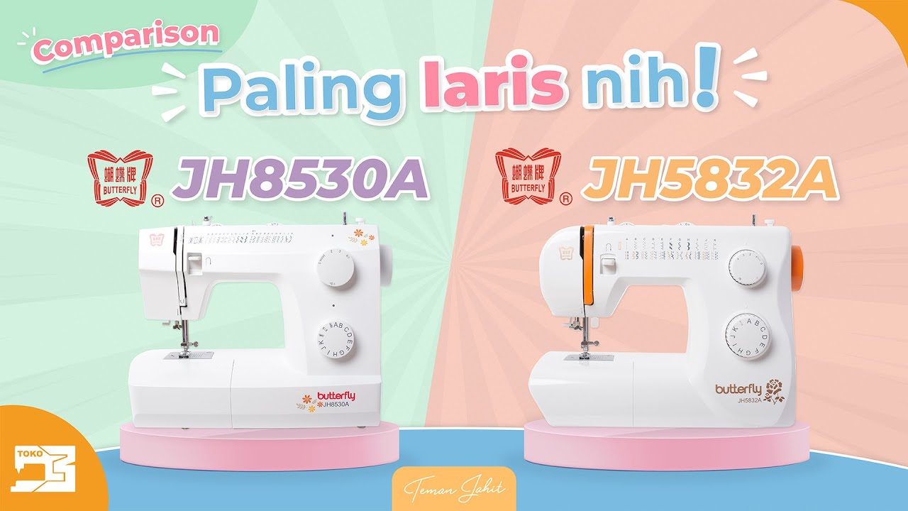 Comparison | SELALU BIKIN BINGUNG! Perbandingan Butterfly JH8530A dan JH5832A Portable Rumahan