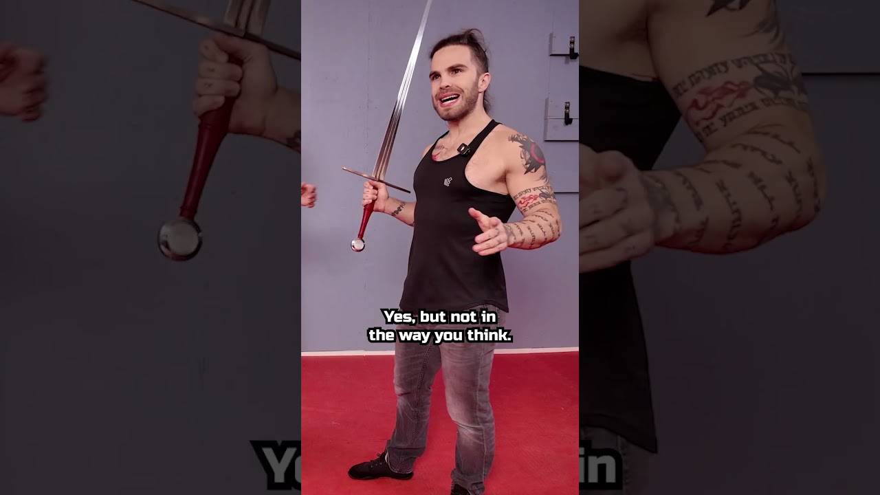 Would SHARP SWORDS Change how we Fence? #sword #martialarts #history