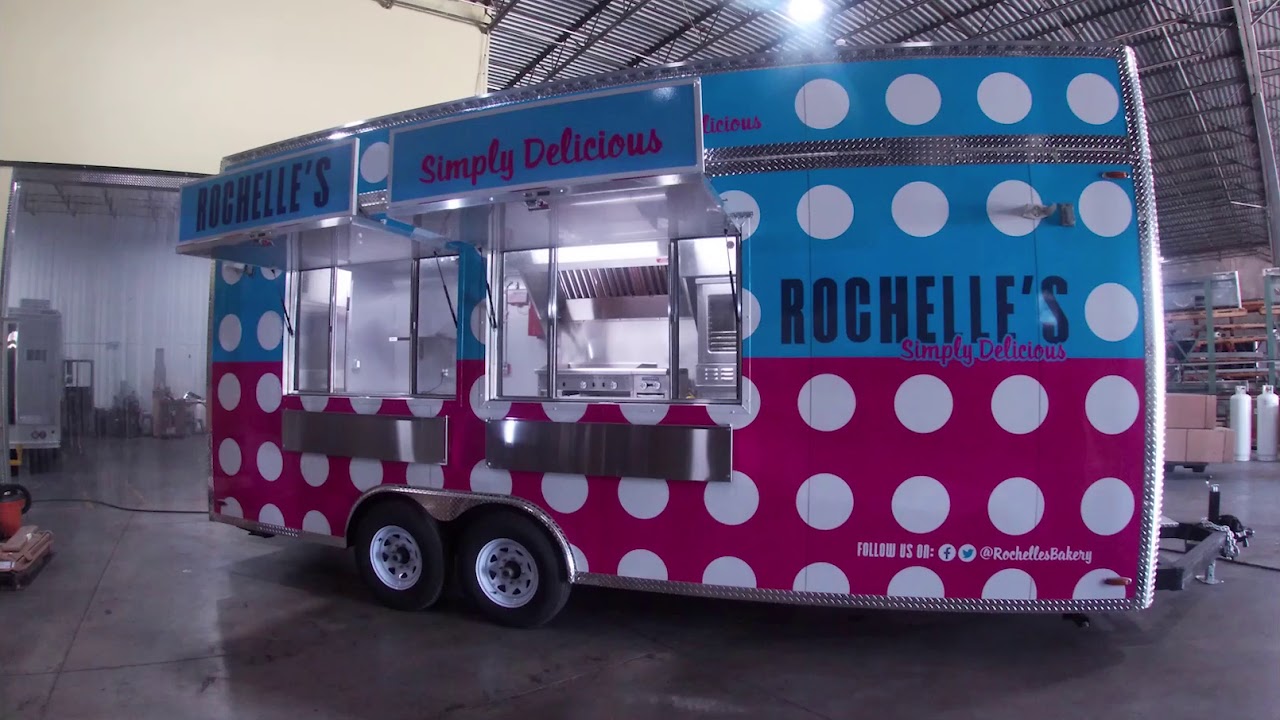 Rochelle's Bakery | 8x22 Bakery Trailer For Sale | Concession Nation
