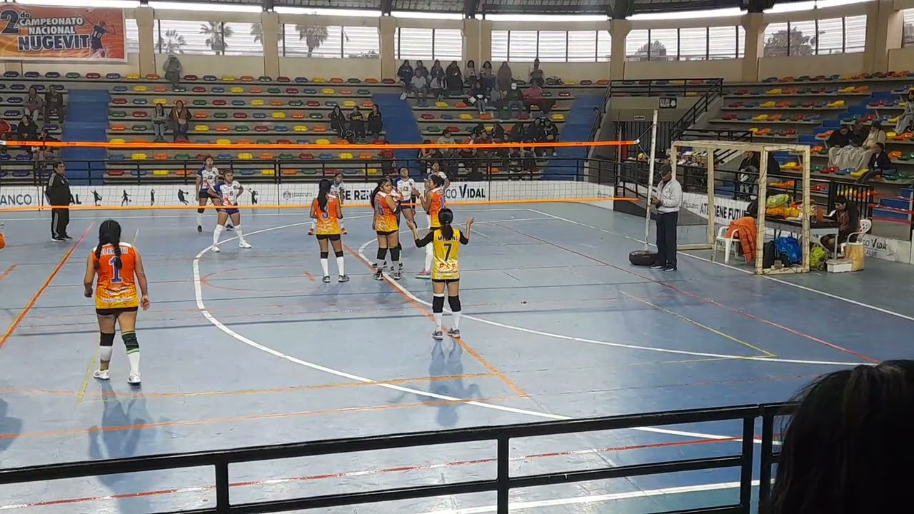 campeonato En el Estadio Ollantaytambo de Ate. Nugevit vs Sport Santa Clara sub 15🏆🥇🏐❤️❤️❤️❤️❤️