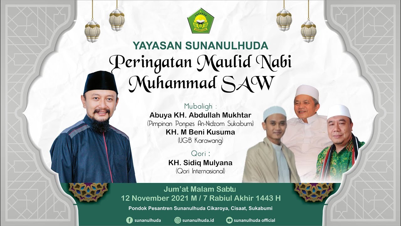 Ceramah Lucu KH. M Beni Kusuma (ust. Gede beteng) || Yayasan Sunanulhuda 2021
