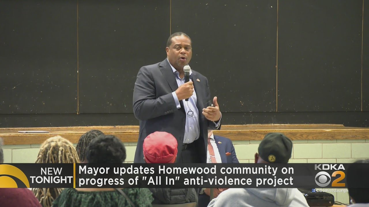 Mayor Gainey provides update on anti-violence project