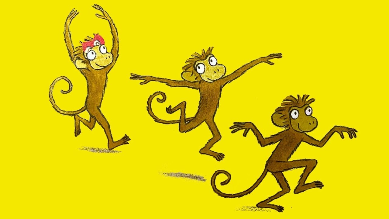 Tres pequeños monos 🙈🙊🙉// Cuentos infantiles 📚