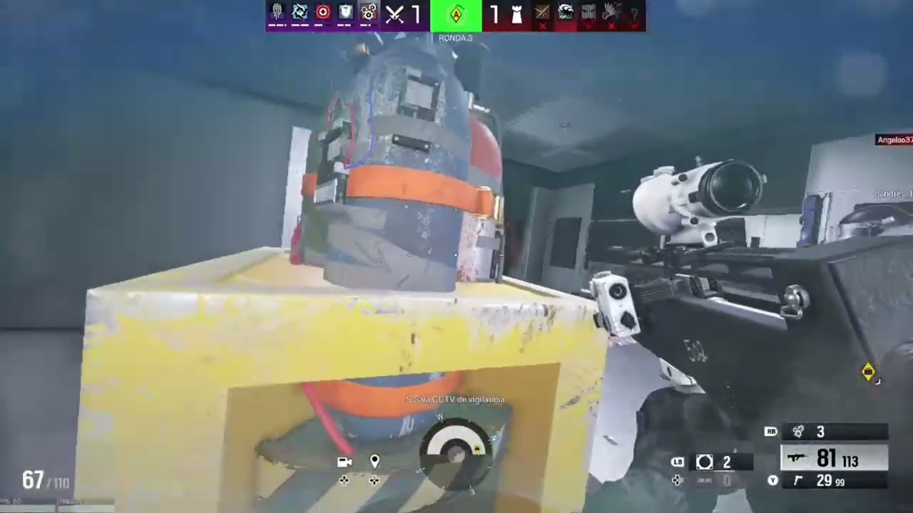 Partida no clasi y se nota #rainbowsix #rainbowsixsiegeclip 