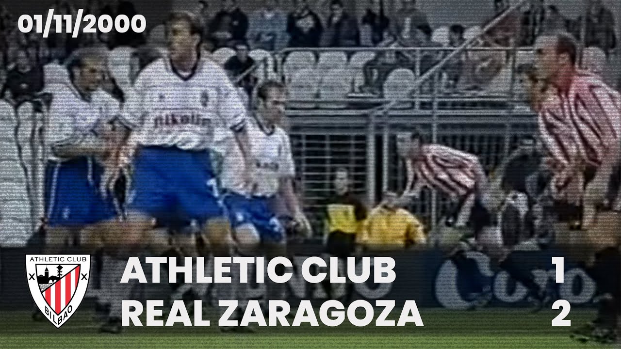 ⚽️ [Liga 00/01] J8 I Athletic Club 1 - Real Zaragoza 2 I LABURPENA