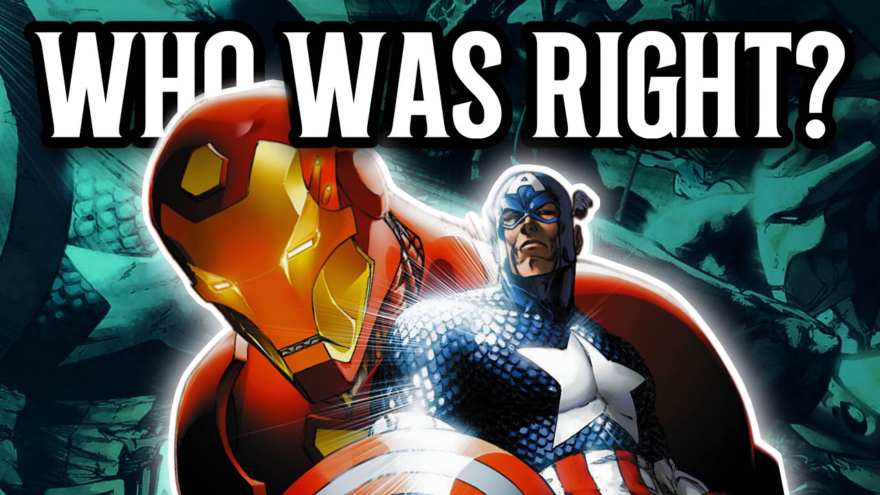 Гражданская война (Marvel) за 10 минут