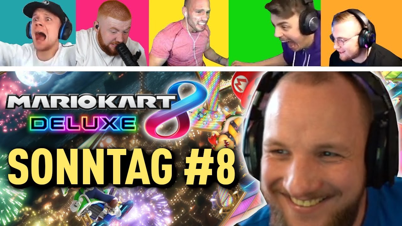 PAPAPLATTE WIRD GEBROCHEN - MARIO KART SONNTAG #8 | ELoTRiX Highlights
