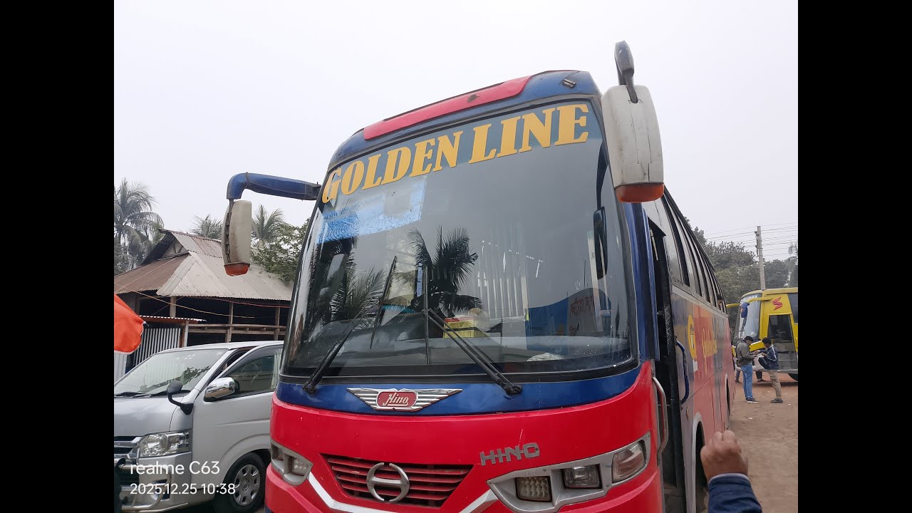 #TravelVideo:-Dhaka To Faridpur To Magura.Tourmate:-Golden Line Paribahan Ex Ena