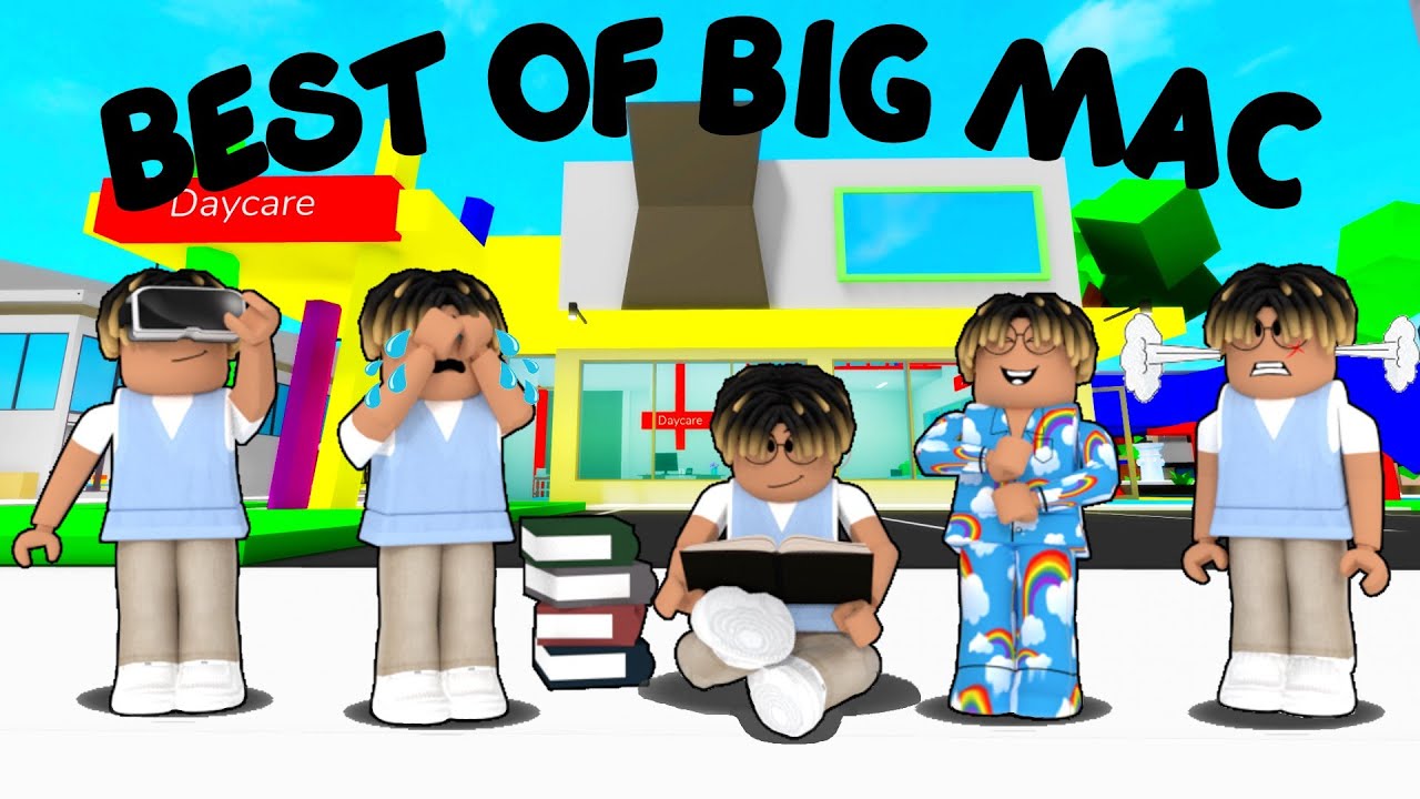 BIG MAC's DAYCARE HILARIOUS ADVENTURES |Funny Roblox Moments| Brookhaven 🏡RP