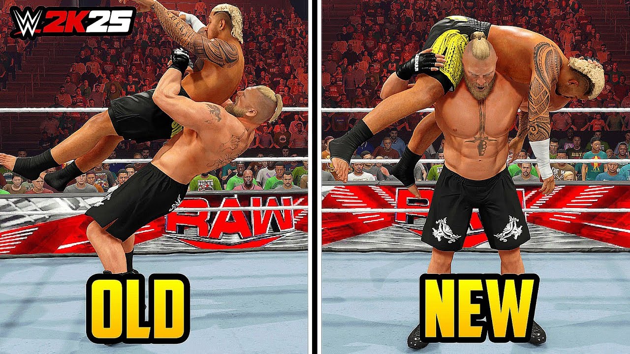40 старых и новых финишных приемов в WWE 2K25!