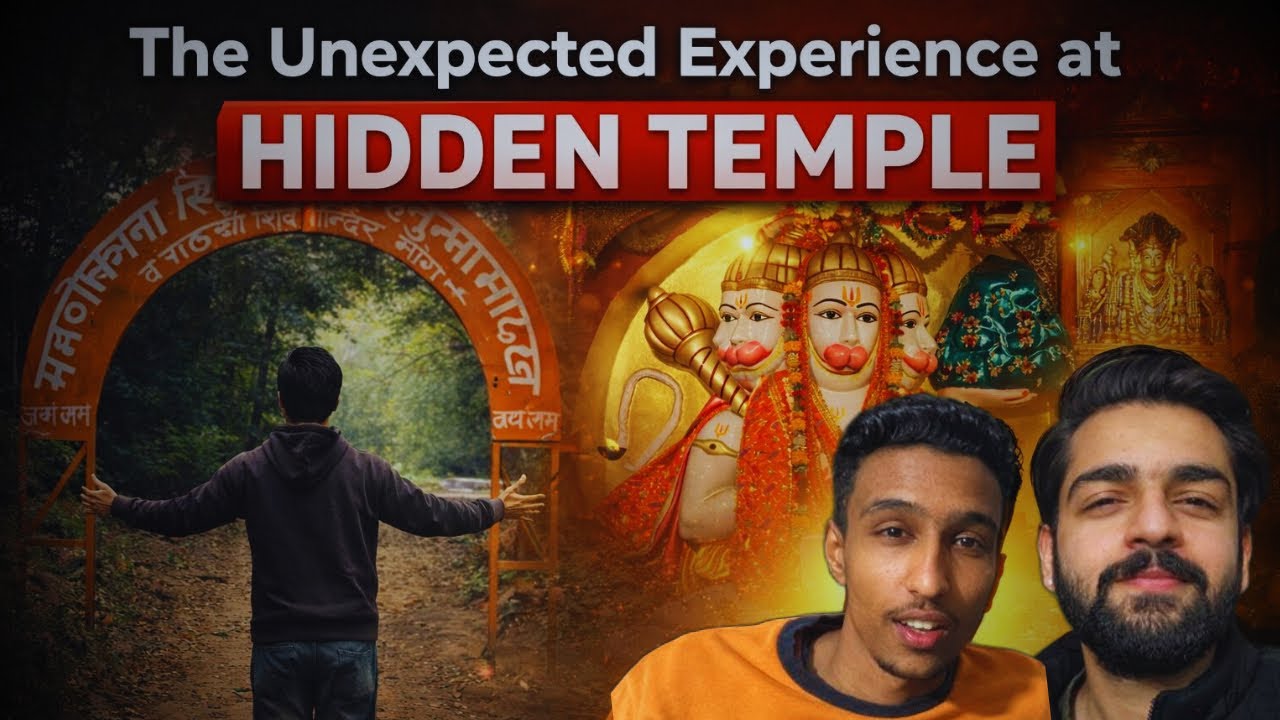 HIDDEN HANUMAN MANDIR IN HARIDWAR😱 | Near HARKIPURI| Secret Temple Vlog | V-3