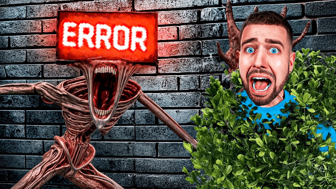 CHASSER MES AMIS EN ERROR HEAD !! CACHE CACHE DE LA MORT !