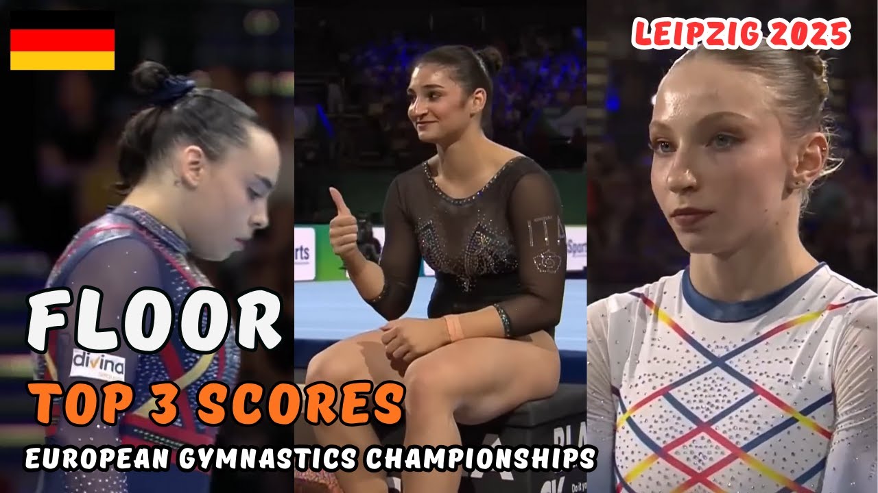 2025 European Championships | Women's FLOOR Finals - Top 3 Scores