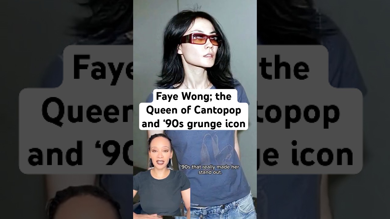 LET&rsquo;S TALK ABOUT THE QUEEN OF CANTOPOP FAYE WONG. #fayewong #90sfashion