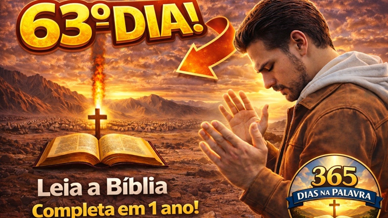 Leia a Bíblia Completa em 1 Ano | Dia 63 – 365 Dias na Palavra